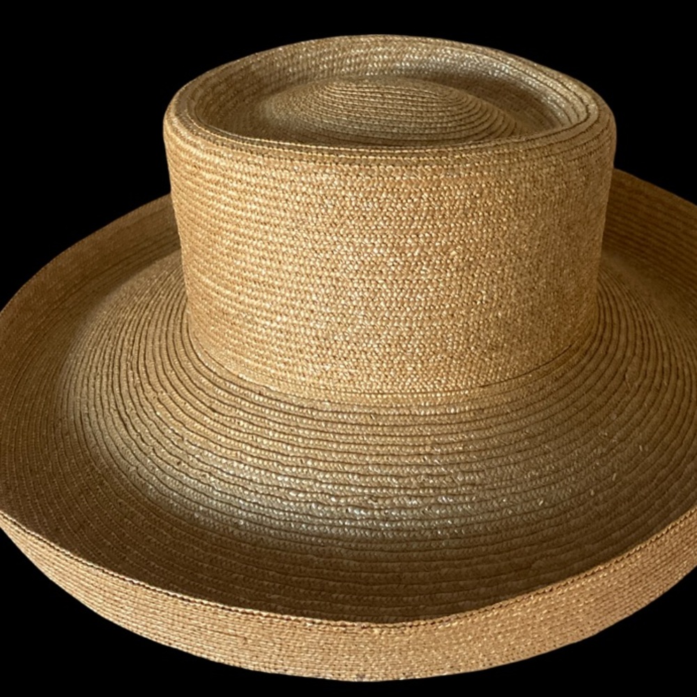 Betmar New York Tan Straw Hat-L tan straw - Picture 5 of 5